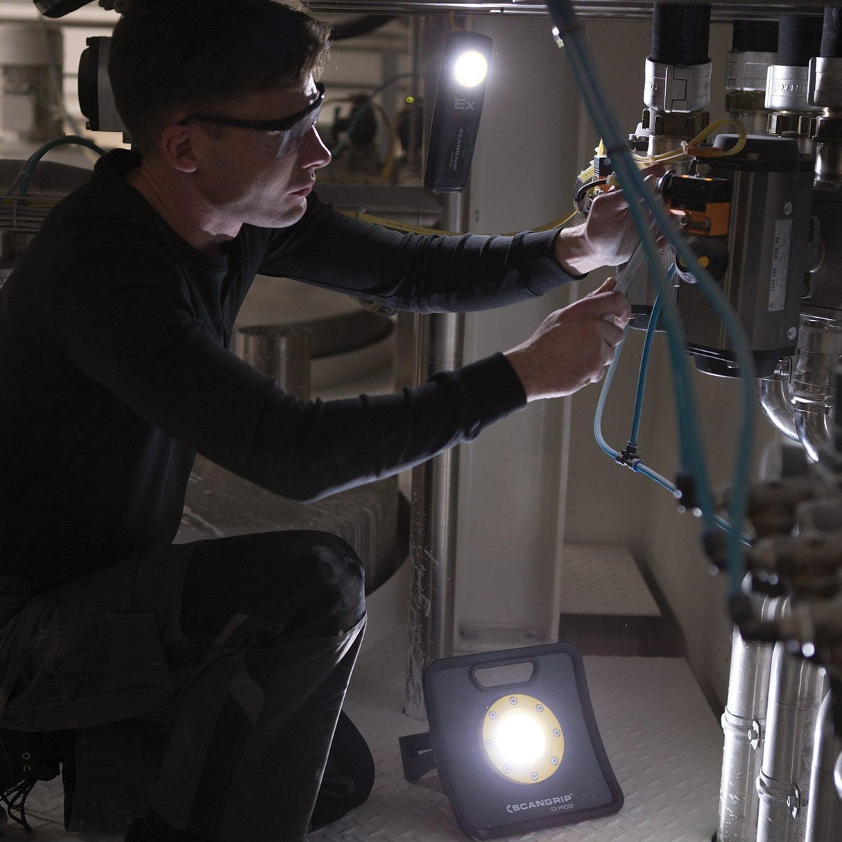 ATEX-Akku-Arbeitsleuchte NOVA-EX R, SCANGRIP EX PROOF