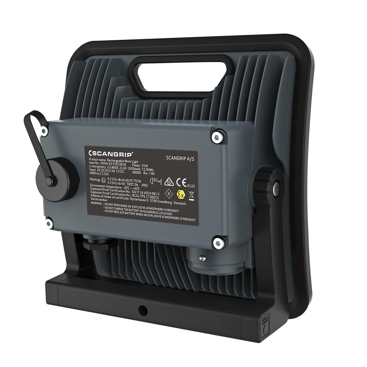 ATEX-Akku-Arbeitsleuchte NOVA-EX R, SCANGRIP EX PROOF