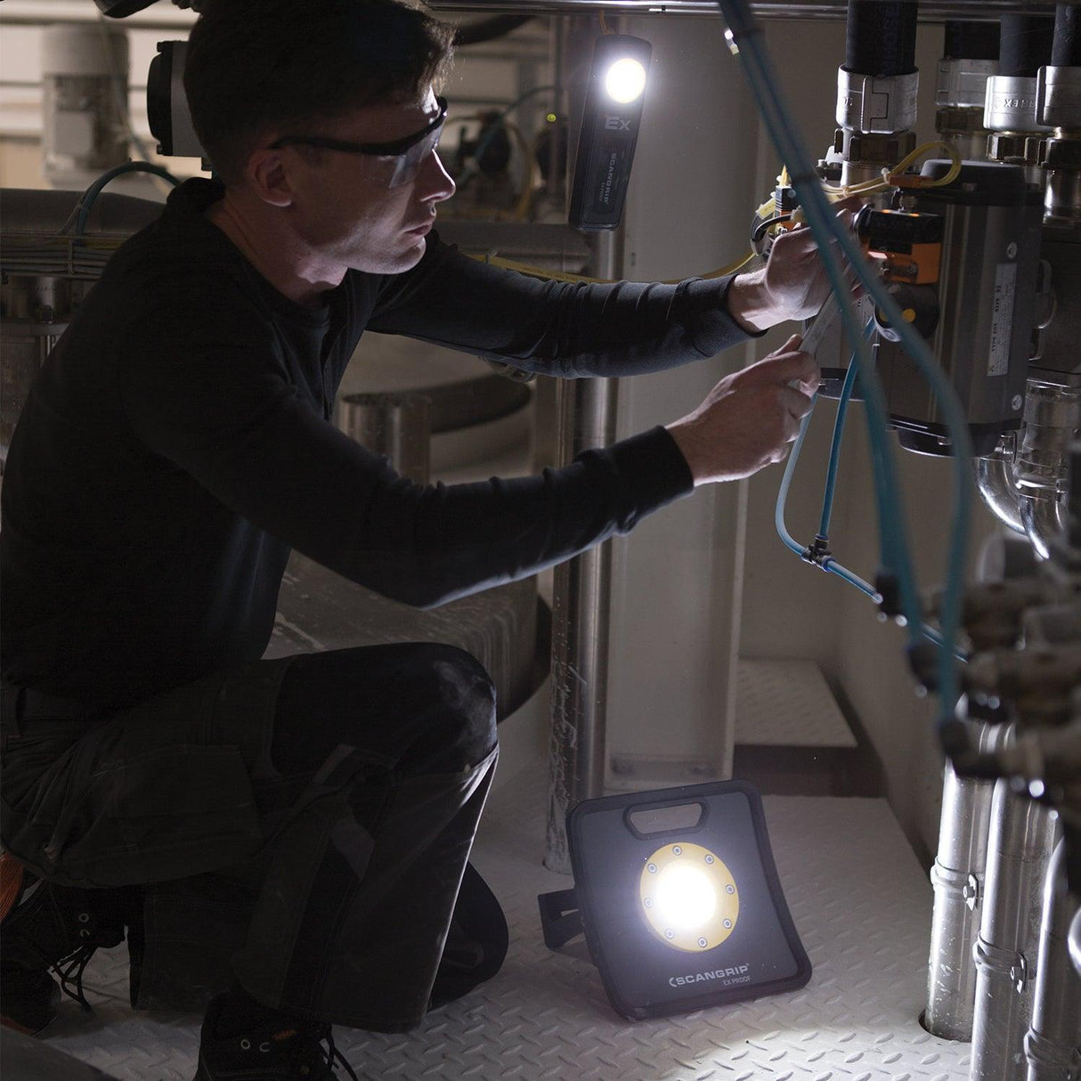 ATEX-Akku-Arbeitsleuchte NOVA-EX R, SCANGRIP EX PROOF