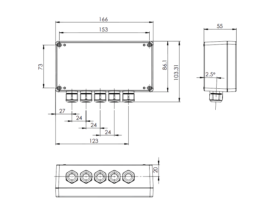 Unité d'évaluation NLSW45-3 SIL2, surveillance du flux avec certification SIL2