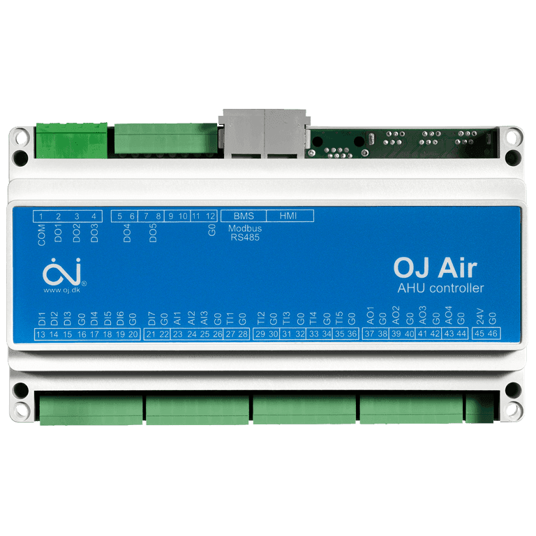 AHC-3000 - OJ AIR Steuerungen für Kompakt-AHU's