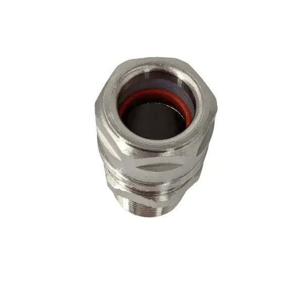 Connexion à vis de câble ATEX EXD / EXE NPT3 / 4 pouces, laiton plaqué en nickel, par ex. Pour les lampes ATEX