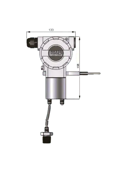 PressGuard® DPT201 (EX SIL) - Differential pressure transmitter with optional SIL2/3 classification and ATEX certification for gas and dust
