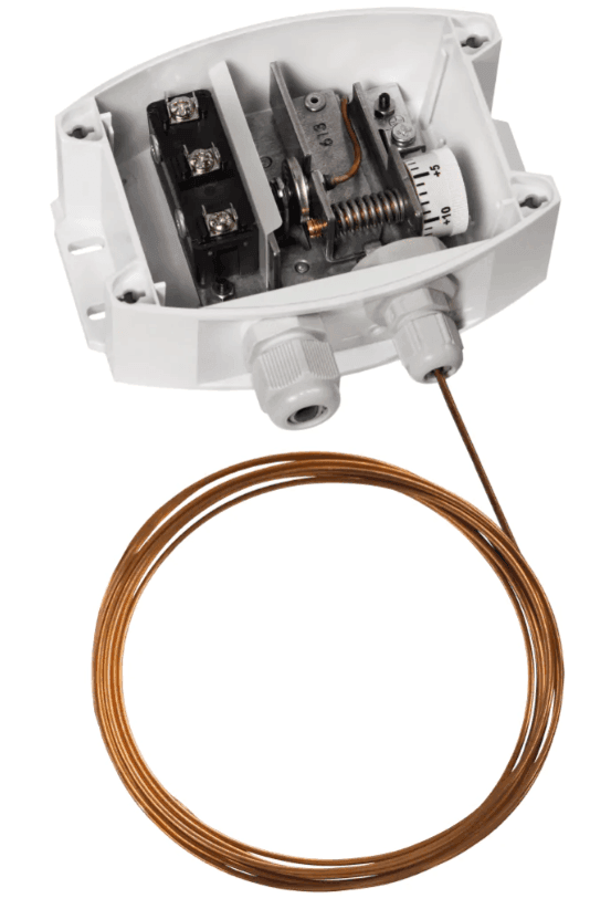 Monitoraggio meccanico del gelo con uscita di commutazione, asta del sensore completamente attiva, reset automatico - ThermGuard® TS201