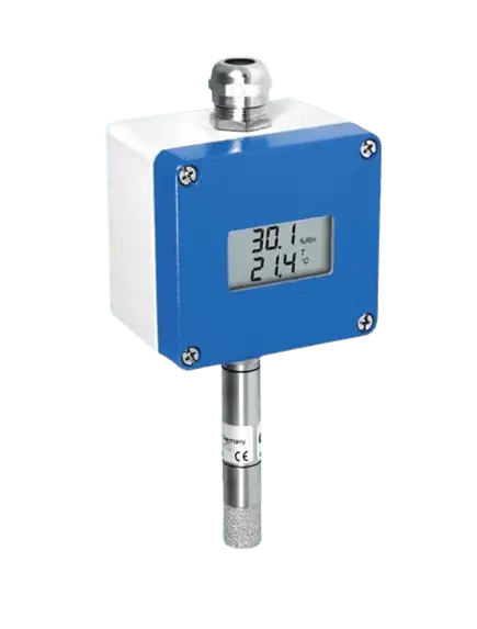 HumiGuard® HT503 - Humidity and temperature transmitter Industrial transmitter Wall-mounted version, interchangeable probe