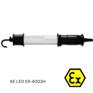 Luci LED con protezione EX in versione manuale o tubolare per le zone EX 1, 2, 21, 22