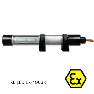 Luci LED con protezione EX in versione manuale o tubolare per le zone EX 1, 2, 21, 22