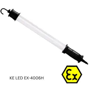 Luci LED con protezione EX in versione manuale o tubolare per le zone EX 1, 2, 21, 22