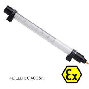 Luci LED con protezione EX in versione manuale o tubolare per le zone EX 1, 2, 21, 22