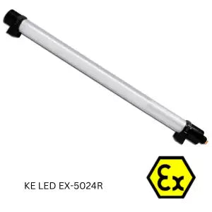 Luci LED con protezione EX in versione manuale o tubolare per le zone EX 1, 2, 21, 22