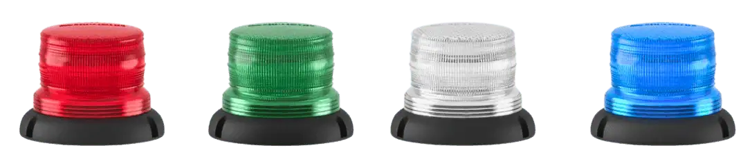 LED d'éclairage d'alerte: stable ou clignotant, vissé de base