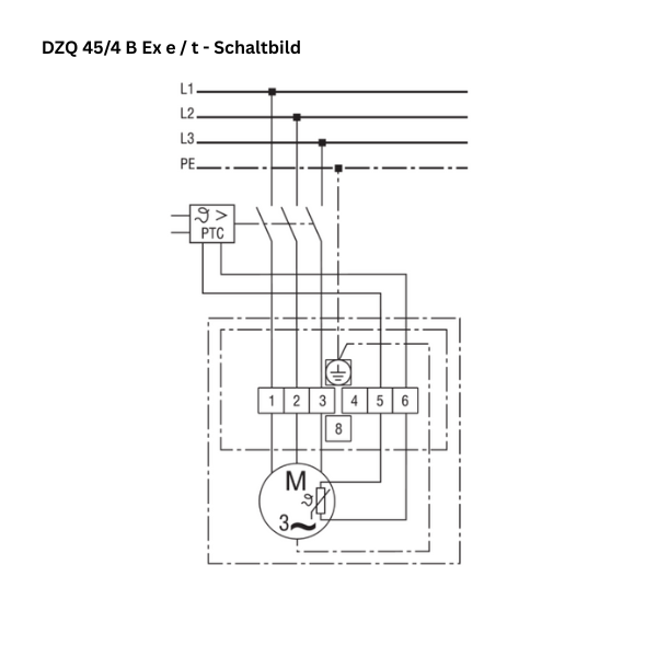 ATEX - Axial-Wandventilator - MAICO - DZQ 45/4 B Ex e - DZQ 45/4 B Ex t