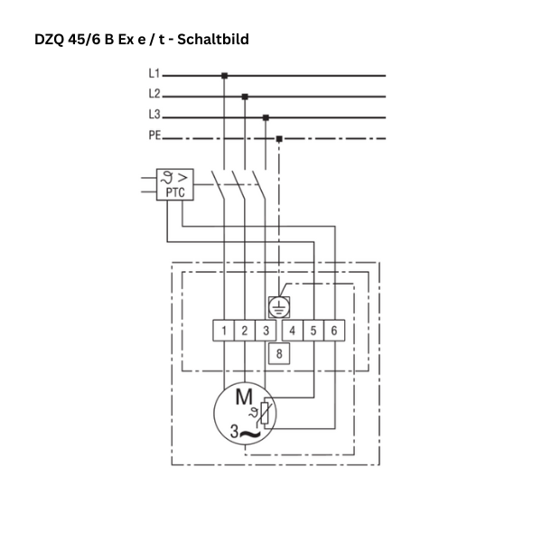 ATEX - Axial-Wandventilator - MAICO - DZQ 45/6 B Ex e - DZQ 45/6 B Ex t
