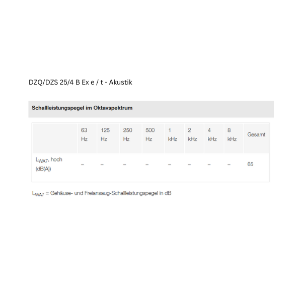 ATEX - Axial-Wandventilator - MAICO - DZQ/DZS 25/4 B Ex e - DZQ/DZS 25/4 B Ex t