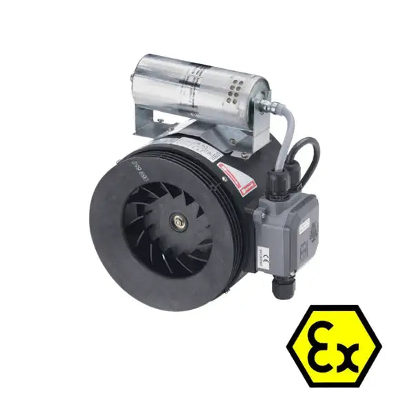 ATEX - Ventilatore semiradiale in linea - MAICO ERM 18 Ex e / ERM 18 Ex t