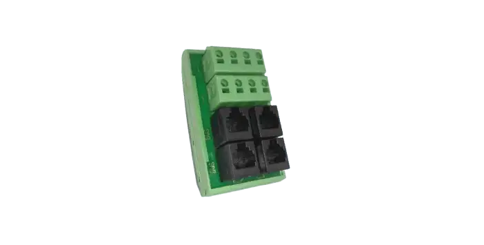OJ-AIR2SPLIT - Cable connection on DIN rail