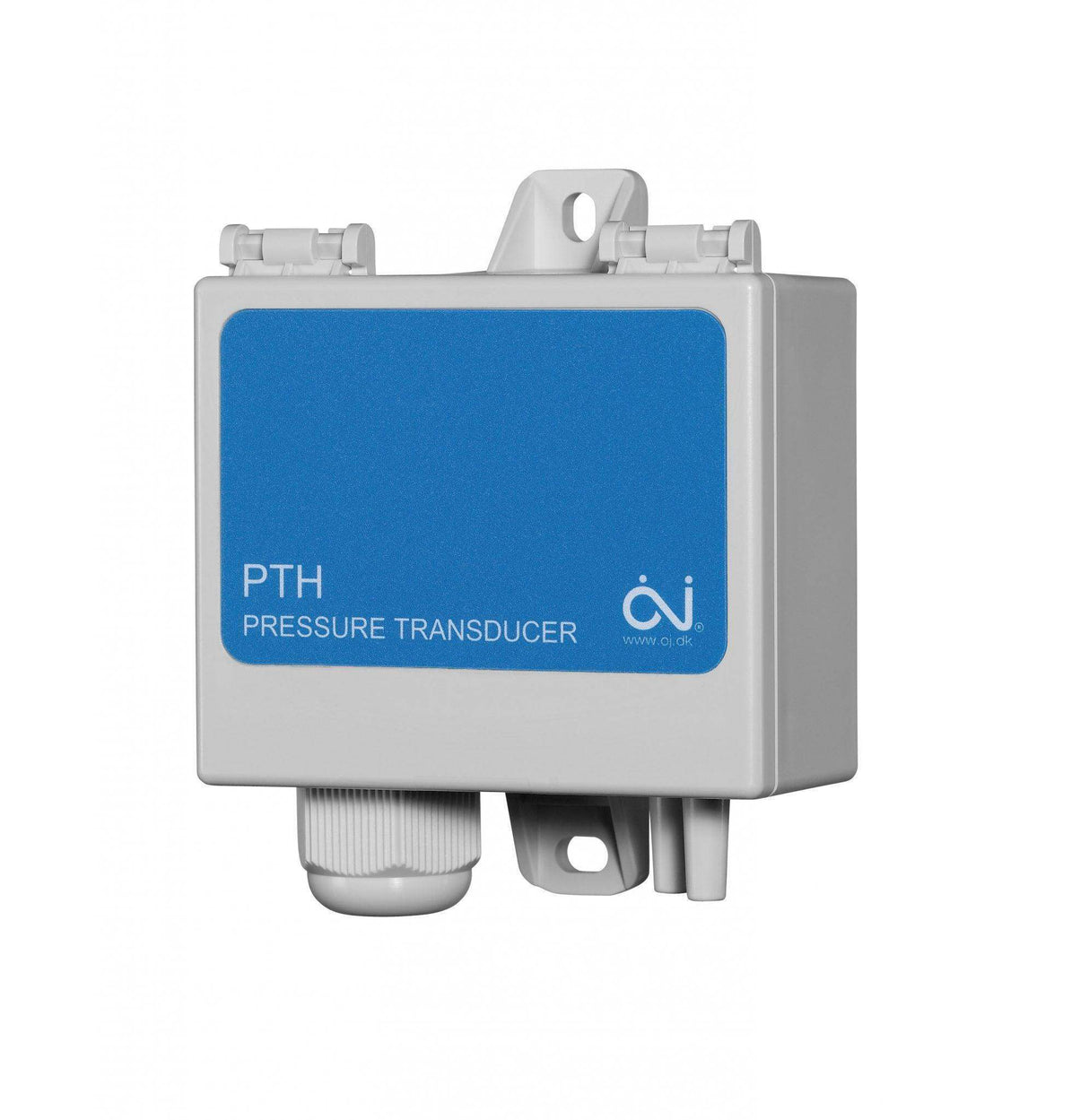 Émetteur de pression PTH-6202 kk jusqu'à 2 500 PA avec connexion Modbus et QuickPlug ™ (y compris le kit de connexion PTH (tuyau, 2 m; 2 x connexion de tuyau)))))