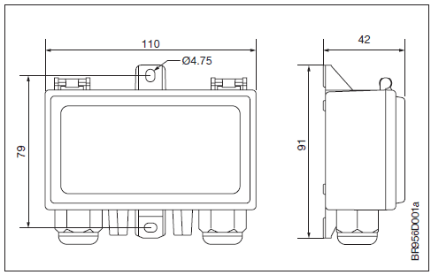 PTH-6201-2 Trasmettitore di pressione fino a 2.500 Pa e con Modbus (trasmettitore di pressione doppio Modbus RTU)