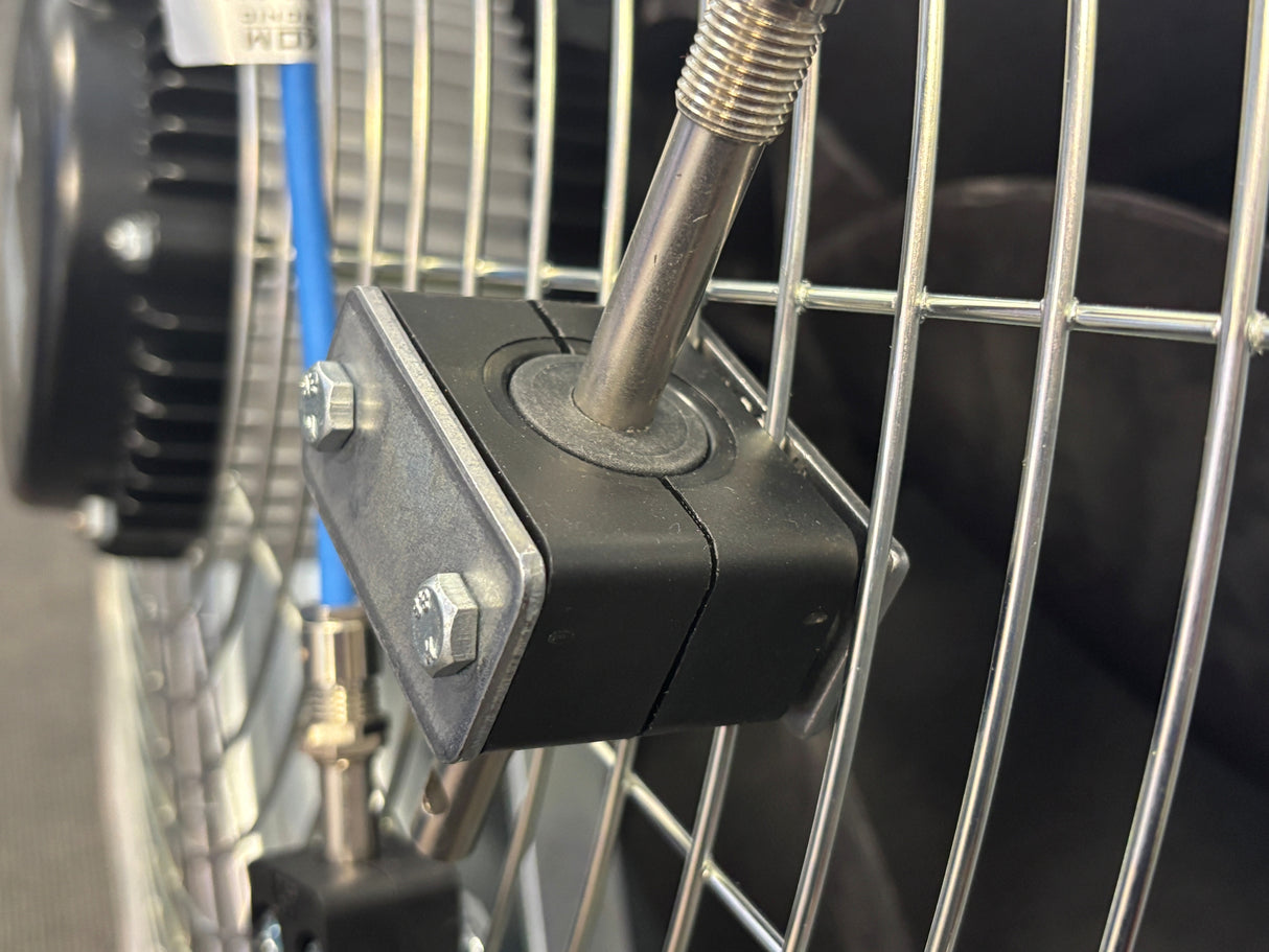 Clamp for sensor mounting