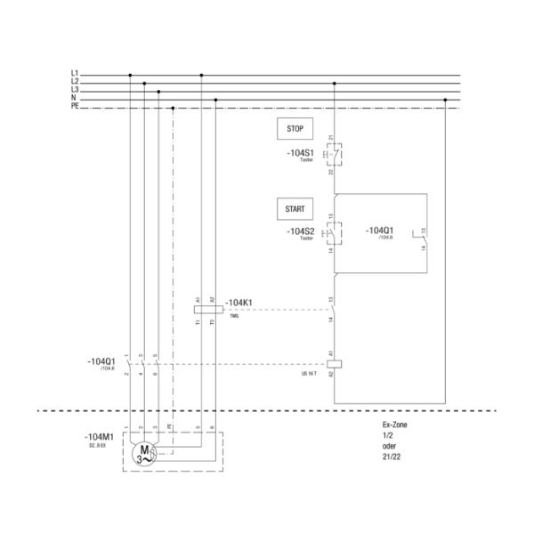 TMS - Thermistor Maschinenschutzrelais für explosionsgeschützte Drehstromventilatoren