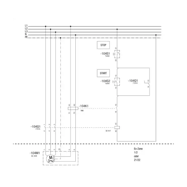 TMS - Thermistor machine protection relay for explosion-proof three-phase fans