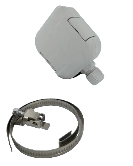 ThermGuard® TT501: Anlegefühler mit Analogausgang (4-20 mA, 0-10 V)