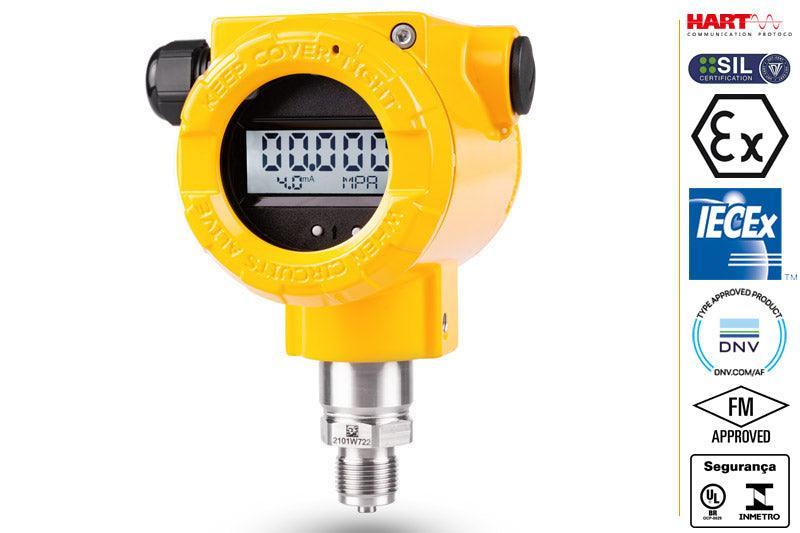 PressGuard® PT401 Ex SIL robust pressure transmitter with display - optionally certified for ATEX and SIL2/3