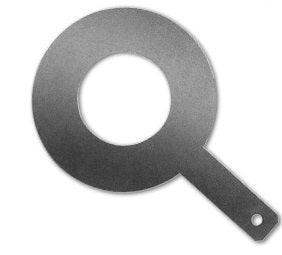 Stainless steel earthing rings for electromagnetic flow meters