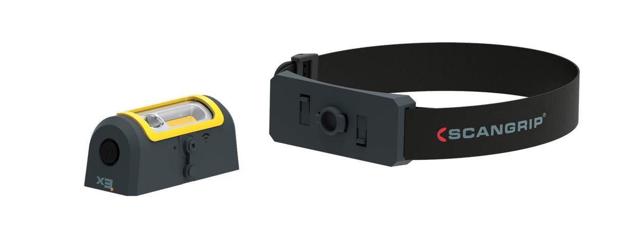 ATEX rechargeable headlamp EX-VIEW with sensor system, SCANGRIP EX PROOF