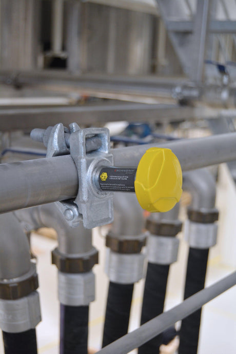 ATEX-Halter SCAFFOLDING BRACKET EX, für flexible Montage an Baugerüsten, SCANGRIP EX PROOF