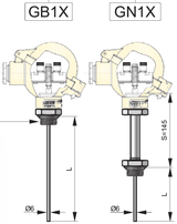 ThermGuard® RTS422 Industrieller Temperatur-Transmitter, opt. SIL2 + ATEX für die Zonen 0,1,2