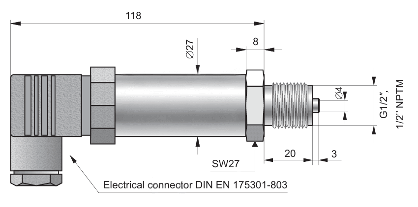 PressGuard® PT203 - Drucktransmitter