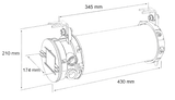 Luce per vie di fuga a LED Protezione EX, ATEX zone 1, 2, 21, 22