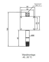 HumiGuard® HT215– Feuchtigkeits- und Temperaturtransmitter Industrie-Transmitter Zweigeteilt MODBUS