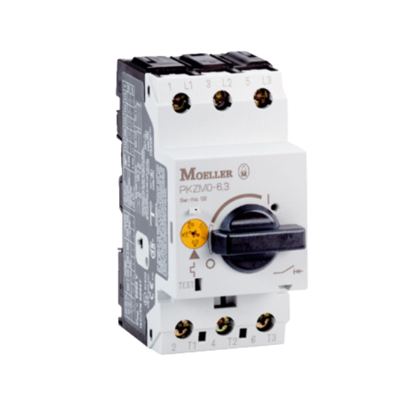 Motorschutzschalter MVEx 0,4, passend zu Halbradial-Rohrventilator ERM ... Ex... und EZQ/EZS 20/4 E Ex..