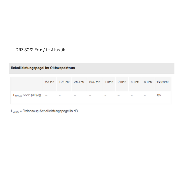 ATEX - Axial-Rohrventilator -  MAICO DZR 30/2 B Ex e / DZR 30/2 B Ex t