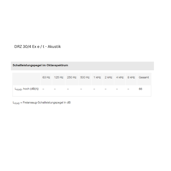 ATEX - Axial-Rohrventilator -  MAICO DZR 30/4 B Ex e / DZR 30/4 B Ex t