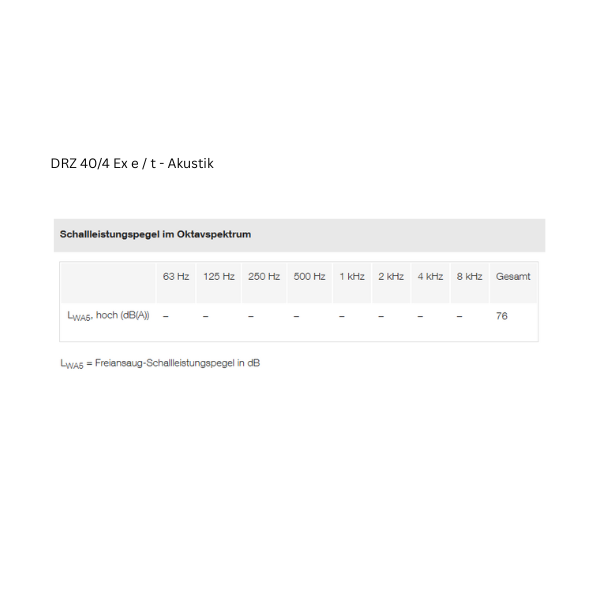 ATEX - Axial-Rohrventilator - MAICO DZR 40/4 B Ex e / DZR 40/4 B Ex t