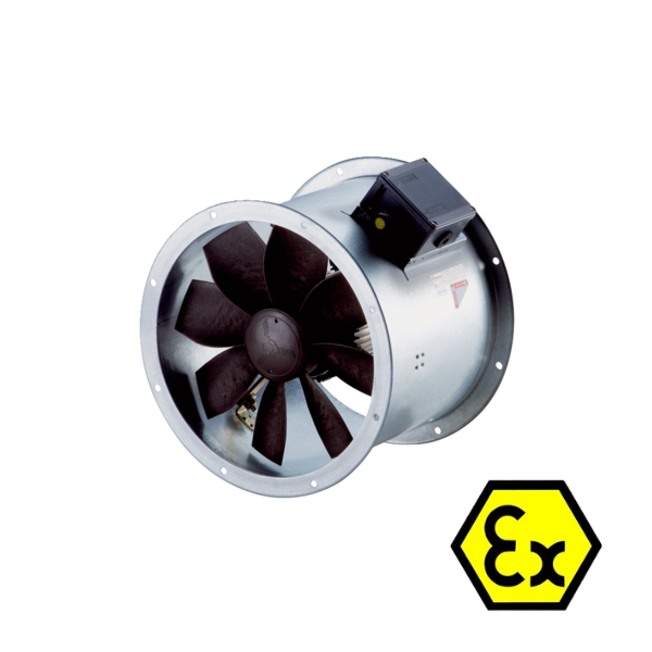 ATEX - Axial-Rohrventilator -  MAICO DZR 20/2 B Ex e / DZR 20/2 B Ex t