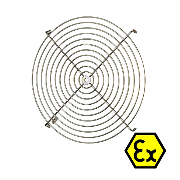 Schutzgitter SGM xx Ex, passend zu Halbradial-Rohrventilator ERM xx Ex