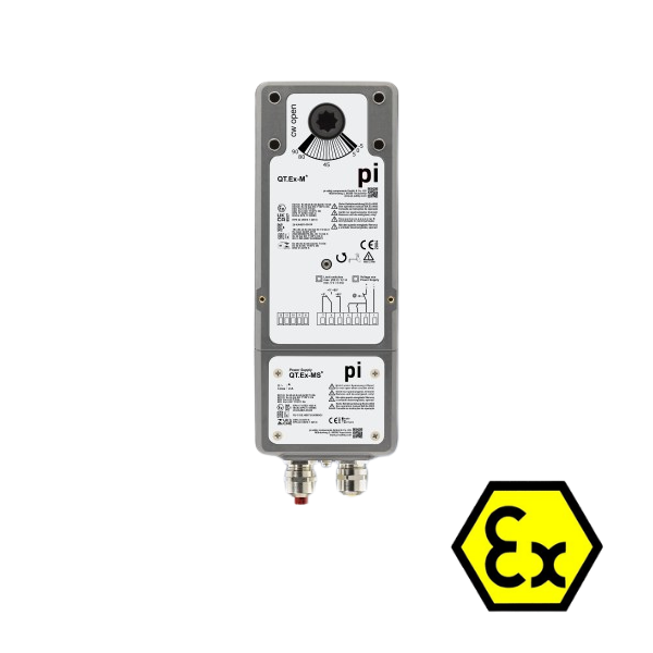 ATEX Elektrische Stellantriebe für Zone 1, 2, 21, 22 mit Federrücklauf