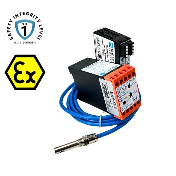 Unité d'évaluation NLSW45-3 EX analogique Sil1, surveillance du débit pour les zones Atex avec certification SIL1 et signal de sortie analogique soit 4 ... 20 mA ou 0 ... 10 V