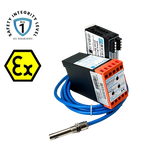 Auswerteeinheit NLSW45-3 Ex SIL1 Analog, Strömungsüberwachung für ATEX-Bereiche mit SIL1-Zertifizierung und analogem Ausgangssignal wahlweise 4 ... 20 mA oder 0 ... 10 V