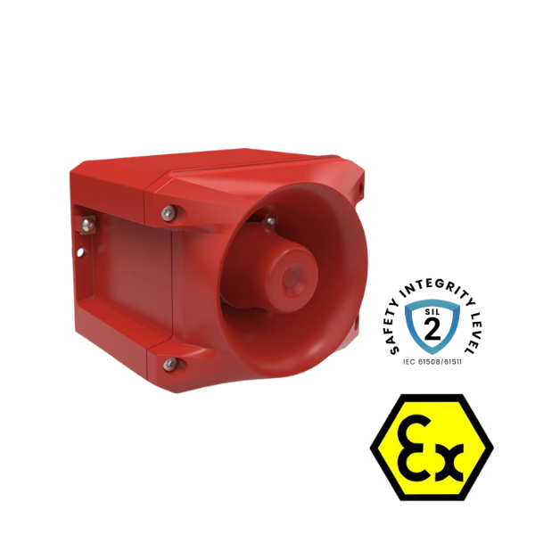 ATEX Akustischer Signalgeber, PRO 10-3G/3D oder PRO 10-3G/3D-SIL, Zone 2/22