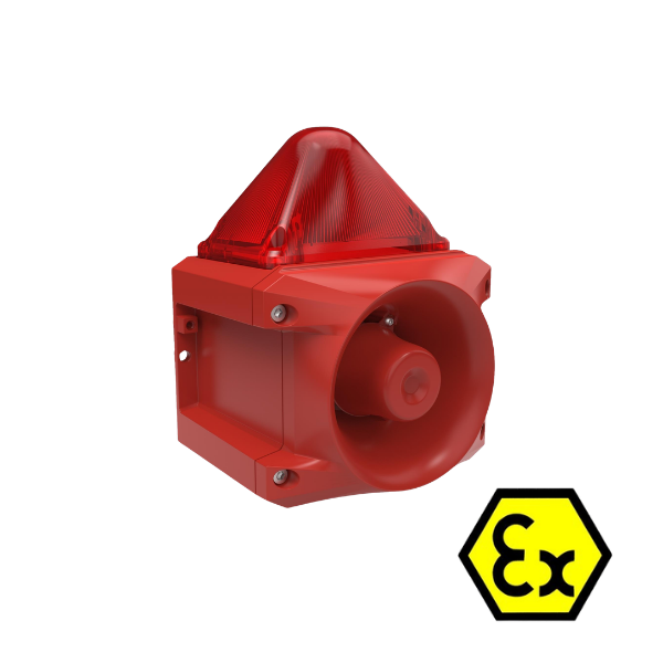 ATEX Optischer und Akustischer Signalgeber, PRO  L 10-Ex, , Zone 2/22