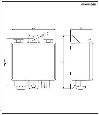 PTH-3202 Pressure transmitter up to 2,500 Pa with analog output