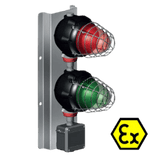 Xenon Blitzleuchte für ATEX-Umgebungen Zonen 1, 21, 2, 22