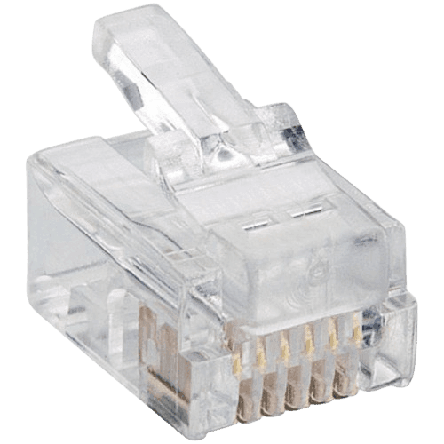 RJ12-COLLECTOR - RJ12 COLLECTOR è un'unità per il collegamento di 2 connettori per cavi RJ12