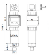 PressGuard® PT300 - Pressure transmitter with LCD